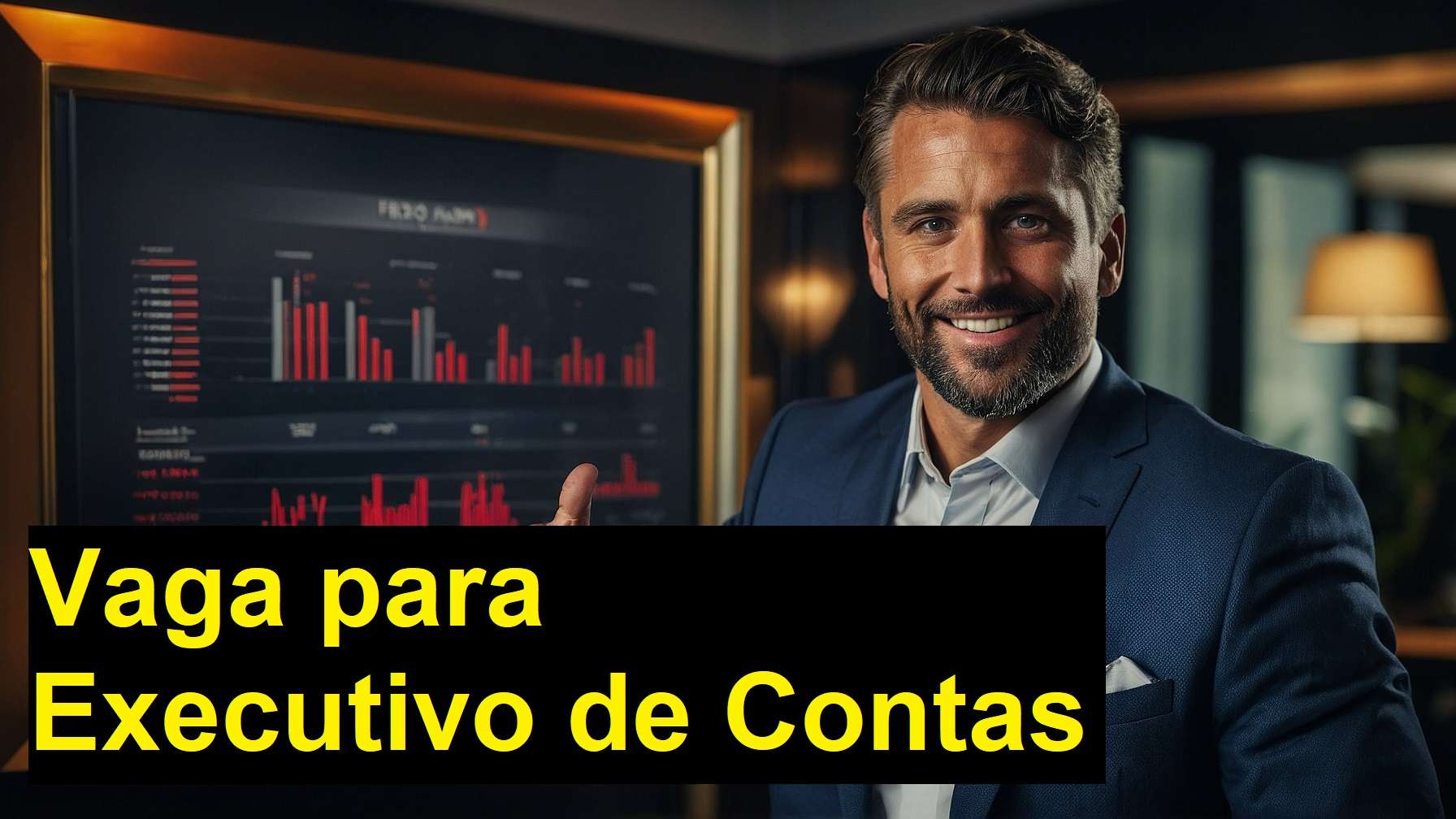 Vaga para executivo de contas